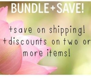 You get a discount 15% off on bundle the items